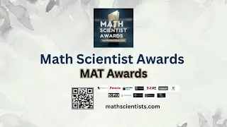 Celebrating Excellence in Mathematics: The Math Scientist Awards #Sciencefather #researcher #maths