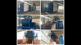 Eps cement sandwich panel machine manufacturing process of Light partition board equipment