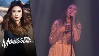 Morissette sings 