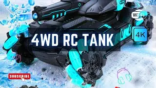 4WD RC Tank Water Bomb RC Car Toy review 2023