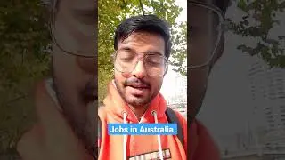 How to get  job in Australia | australia job for international students #australialife #job
