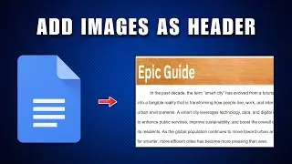 Как добавить заголовок изображения в Google Docs 2025