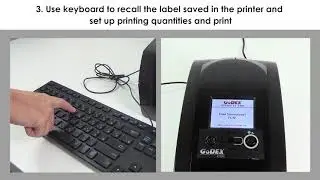 Standalone operation - Expiration Date Label Printing