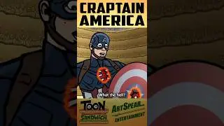 Captain America, Avengers #1 Hero - TOON SANDWICH #funny #marvel #mcu #captainamerica #avengers