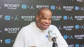 Hubert Davis press conference ahead of Saturday's game at Clemson