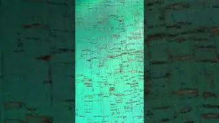 Amazing Turquoise Green Cork Leather