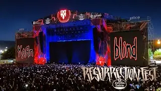 Korn - Blind (with me singing shit over JD) - Live @ Resurrection Fest 2025