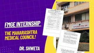 The FMG Internship| Maharashtra Medical Council| Registration and provisional application 
