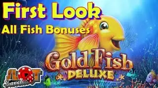 Gold Fish Deluxe slot machine win- Every Fish Bonus! &spades; SlotTraveler &spades;