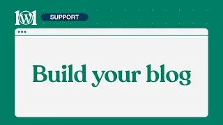 Создайте свой блог | Поддержка WordPress.com
