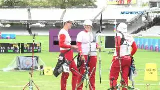 Belarus v Poland &ndash; recurve women&rsquo;s team 1st round | London 2012 Olympic Test Event