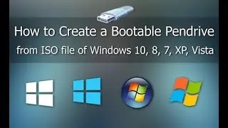 How to create windows bootable USB Flash drive