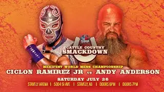Ciclon Ramirez Jr. vs Andy Anderson | July 26, 2025 | Stavely | CanAm Wrestling