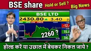 BSE share latest news,hold or sell?Future Analysis,CDSL,BSE LTD share news,Target Tomarow,NSE IPO