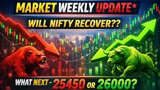 MARKET WEEKLY UPDATE #NIFTY & BANKNIFTY PREDICTION #CHART KI BAT WG KE SATH #