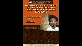 Black Folks and the Jewish Experience with Dr. Bruce Haynes