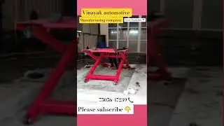 #car Washing Jack   #portable ₹75k price  #viralshort #hydraulic