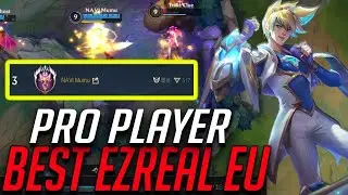 BEST EZREAL EU - PRO PLAYER NAVI MUMU - NAVI VS TRIBE PRO FINAL WILD RIFT MATCH