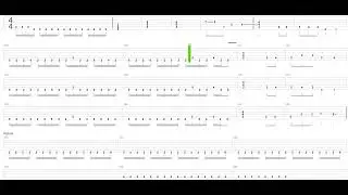 Panic Attack Tab by Dream Theater + Guitar only + Guitar tab