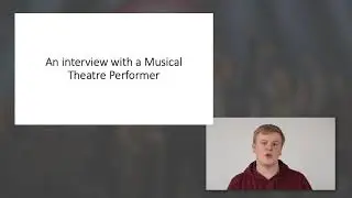 The Roles of a Musical Theater Performer - Owen Else- Learning Aim A
