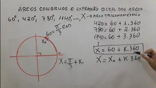 Arcos côngruos aula 03 #trigonometria #arcoscôngruos #rumoaotopo