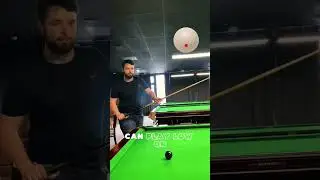 Как играть дрэг-шот по синему шару 💯👍 #снукер #контрольбитка