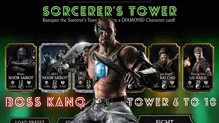 MK Mobile Sorcerer's Tower - Tower 6 TO 10 - Boss Kano - Equipment and Rewards.