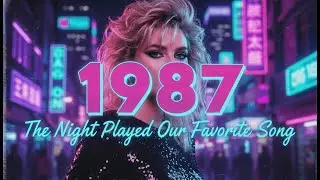 Назад в 1987 — В ту ночь играла наша любимая песня | Retrowave • Synthwave • After Hours