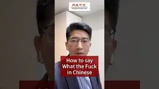 How to say What the f**k in Chinese? #mandarin