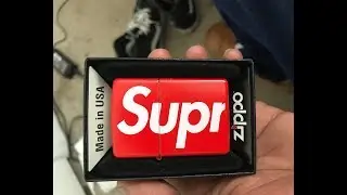 Supreme SS18 Logo Lighter &ldquo;Review&rdquo; Part 2. (Supreme Zippo)