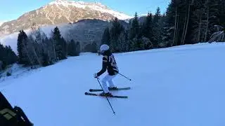 Laura ski Alpe d'Huez january 6 2026