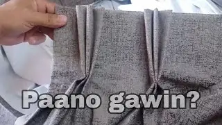 DIY | HOME DECORATION IDEA | PINCH PLEATS CURTAIN #homedecor #curtains