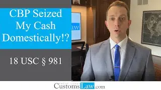 💸💰 Domestic Cash Seizure by Customs (CBP)? Domestic Flight ✈ or UPS/FedEx/DHL Shipment Money Seizure