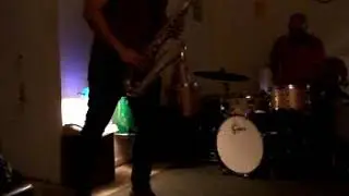 Improvised Music Tenor Saxophone Drumset Jake Wark Nick Alvarez Pilsen Chicago 21