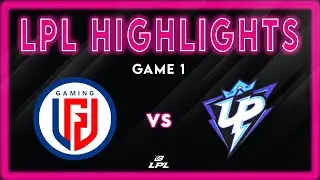 LGD vs UP Highlights Game 1 | LPL 2026 Split 1 | LGD Gaming vs Ultra Prime by Onivia