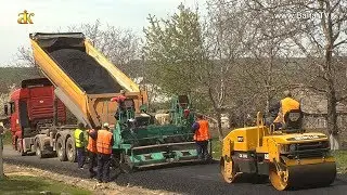 Будівництво нової дороги в с. Шершенці