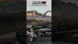 RAFALE MARINE LINE UP ON DECK - your DAILY DOSE of #aviation #spotting #shorts