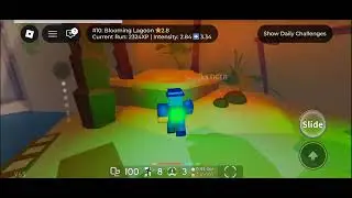 Blooming Lagoon with Chaotic Buttons and Speed Up Events [Flood Escape 2]
