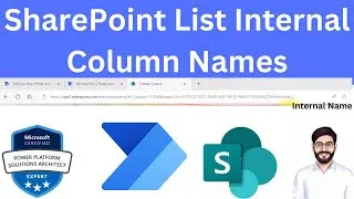 SharePoint List Internal Column Names Power Automate