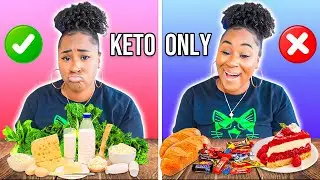 DOING THE KETO DIET FOR 24 HOURS!