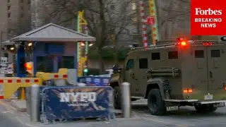 BREAKING NEWS: Venezuela&rsquo;s Nicol&aacute;s Maduro Arrives At Manhattan Courthouse For His First Hearing