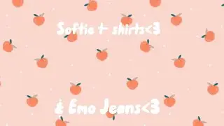 Softie shirts and emo jeans search pink t- shirts and black jeans if u like any of them (Ryla) ✨