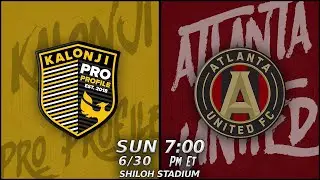 Kalonji Pro-Profile v. Atl United Academy | UPSL GA Conf. Premier Division Playoffs | June 30, 2024