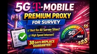 5G T-Mobile Premium Proxy 🔥 Best Survey Proxy 2026  | IT Earning