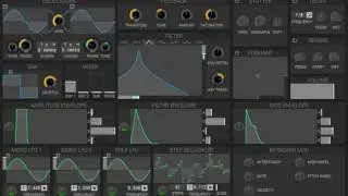 How to synthesize bubbling sounds with Helm