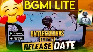 ✅ BGMI LITE LAUNCH 2026 | Bgmi Lite Release Date | Bgmi Lite Kab Ayega | Pubg Lite Indian Version 