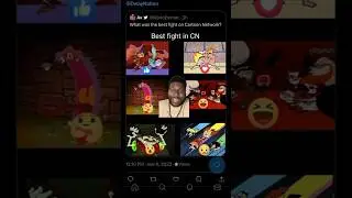 Какая драка в Cartoon Network была лучшей? #шорты #мем