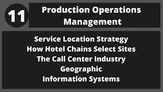 The objective of location strategy is to maximize the benefit  LSM733 LECTURE in Hindi Urdu 11