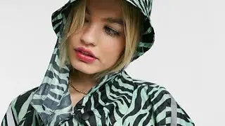 favourite transparent raincoat, long raincoat, rain jackets @fashionforever