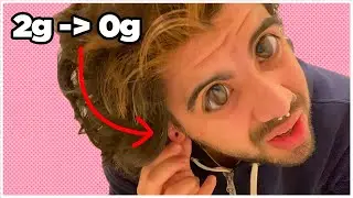 Как растянуть уши с 2g до 0g